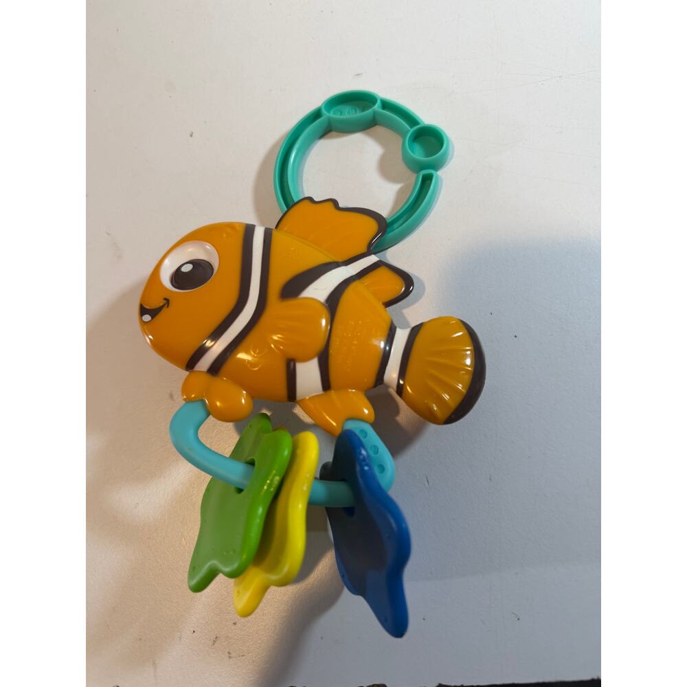 Mr Ray Finding Nemo Play Mat Replacement Orange Nemo Fish Rattle - Picture 3 of 3
